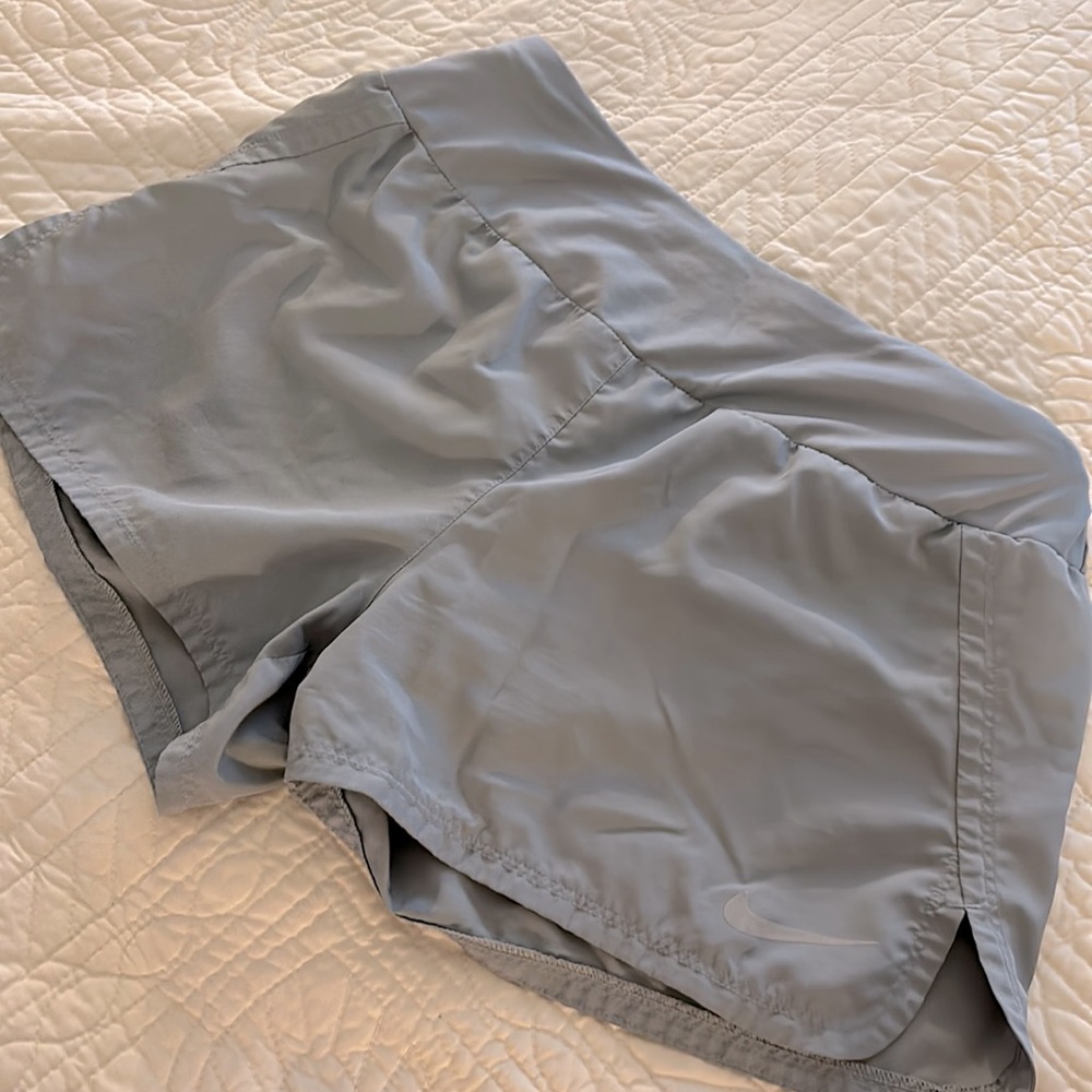 Grey nike athletic shorts - dry fit - size Small